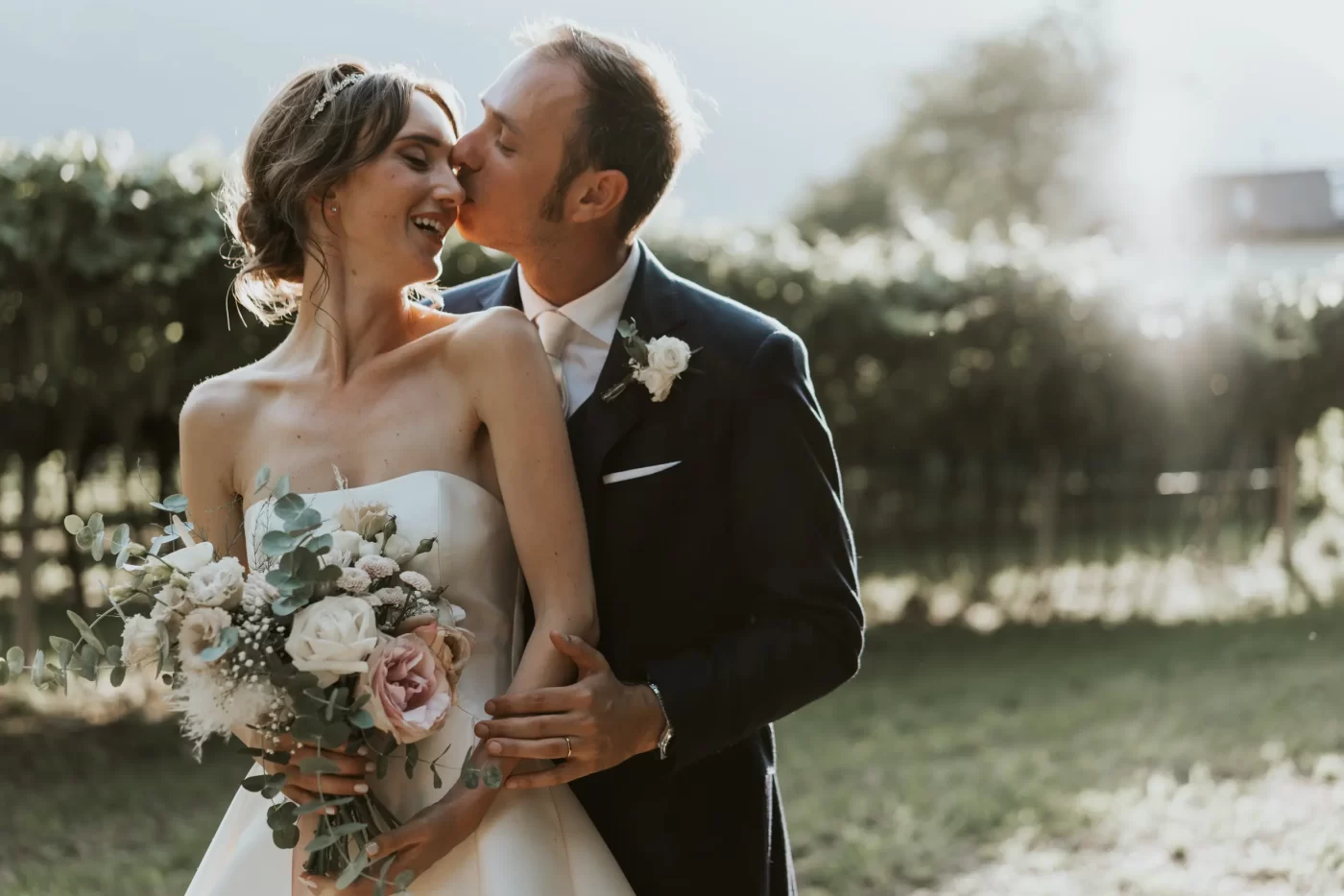 matrimonio alle Cantine Martinelli Mezzocorona