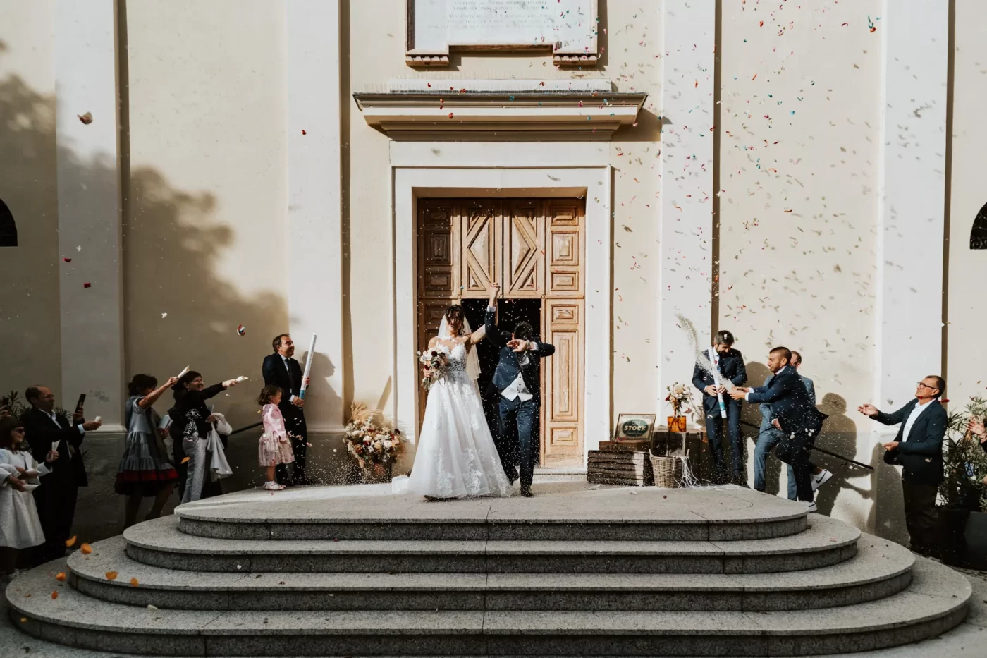 cerimonia matrimonio nella chiesa di pecorara