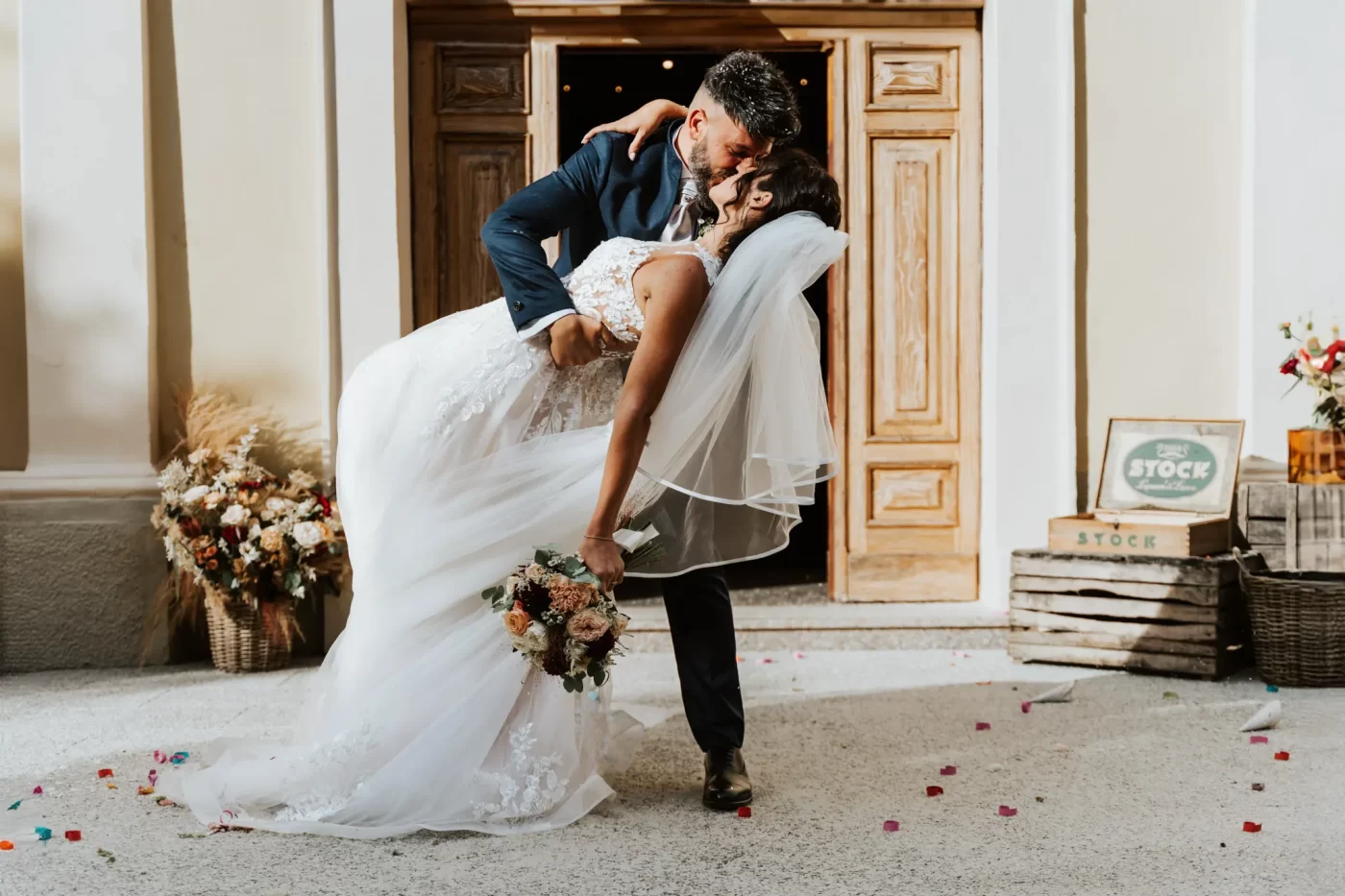 cerimonia matrimonio nella chiesa di pecorara